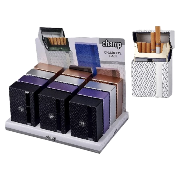 [013-590.366 ZEN35] Push 20 Cig Cigarette Box.