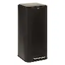 [206702B ZEN35] Metal trash can 30l Delta black