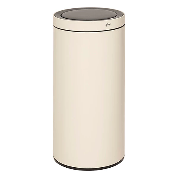 [206763A ZEN35] poubelle sensor metal 40l arg delta, beige