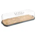 [179680 ZEN35] Boite baguette plastique + bambou 