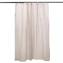 [138006O ZEN35] rideau douche lin color, beige lin