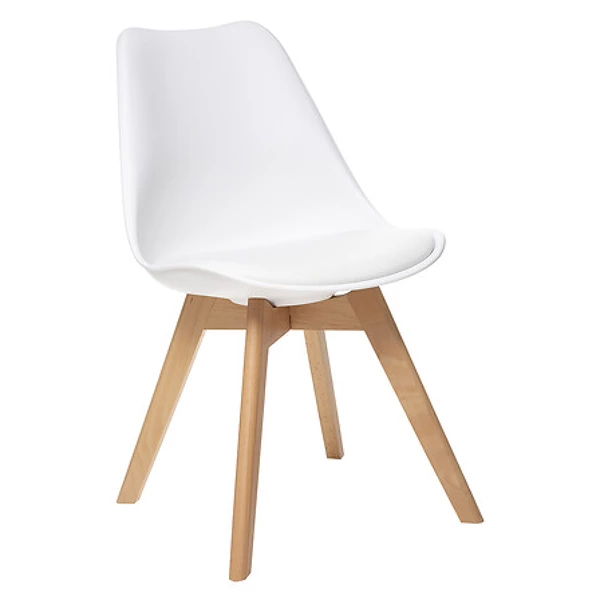 Baya white polypropylene chair