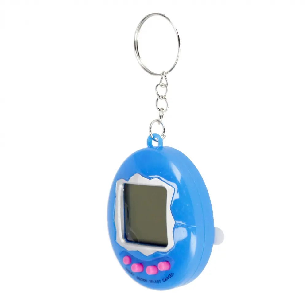 Porte-clés œuf électronique de jeu 10x15x2 cm