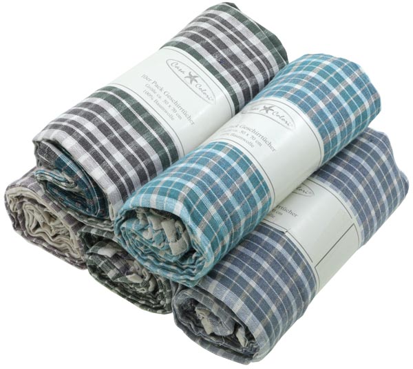 Torchon 45x70 cm 50 g - 100 % coton Pack 10