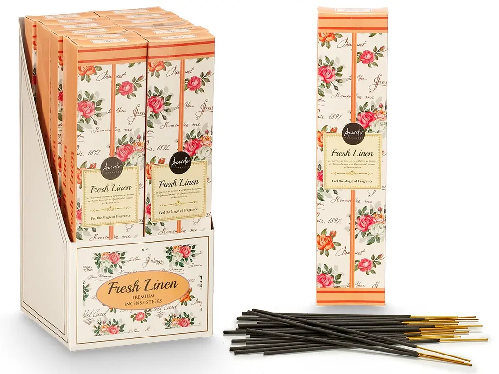 Clean linen incense sticks - box of 20