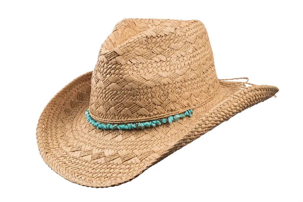 [6H67-natur L/XL ZEN40] Chapeau de paille Wellington naturel L/XL