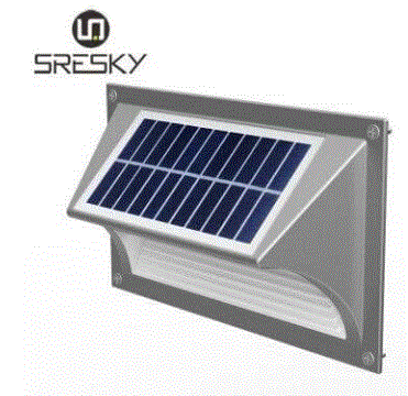 ORIGNAL SRESKY STEP 20 LUMENS - LAMPE SOLAIRE MURAL ESL-06K