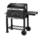 [BBQ17 ZEN41] Barbecue au charbon de bois, couvercle rabattable