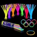 [551765-YELLOW ZEN41] Luminous bracelets, glow sticks, Yellow colors