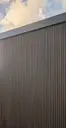 [WALNUT*220*26*2900mm] Exterior panels Brown slats 220* 26* H2900 mm