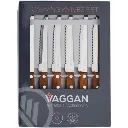 [93391.8 ZEN44] Vaggan Ensemble de 6 couteaux à steak – 21 cm