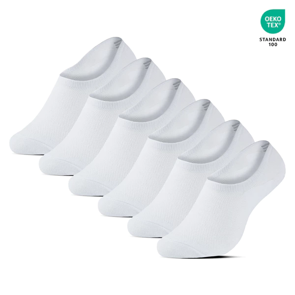BENYSON white invisible sports socks