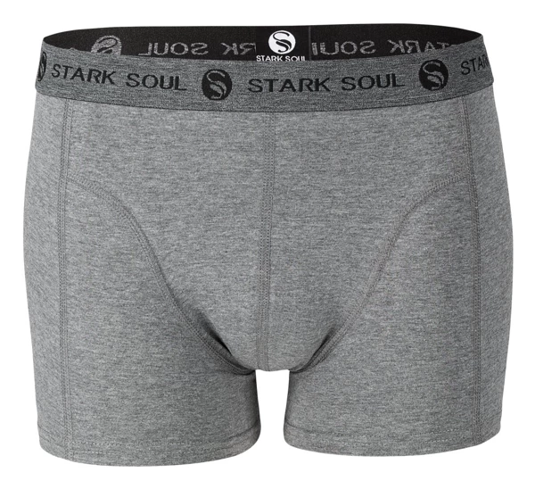 Boxer rétro homme Stark Soul gris en coton