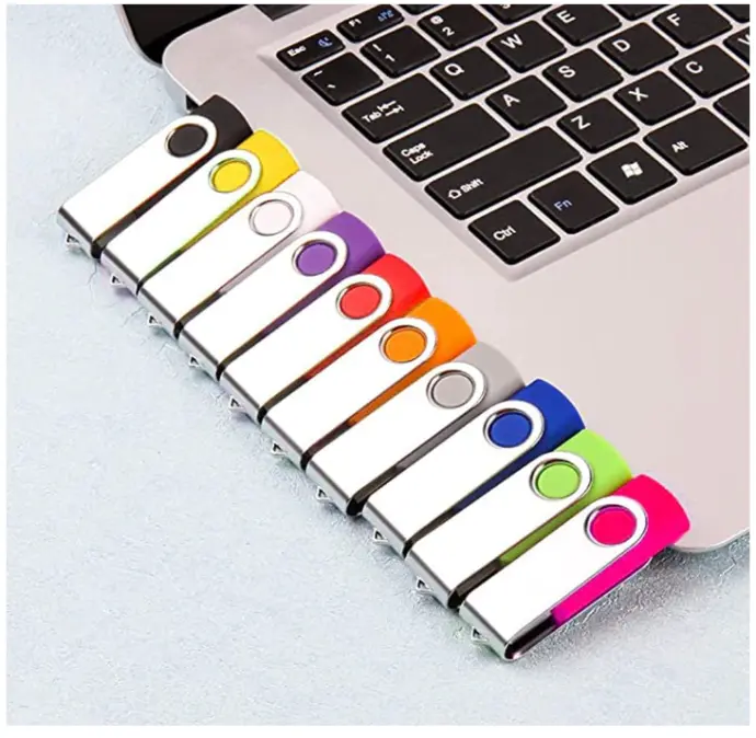 CLE USB 8GO - COULEURS ASSORTIES  