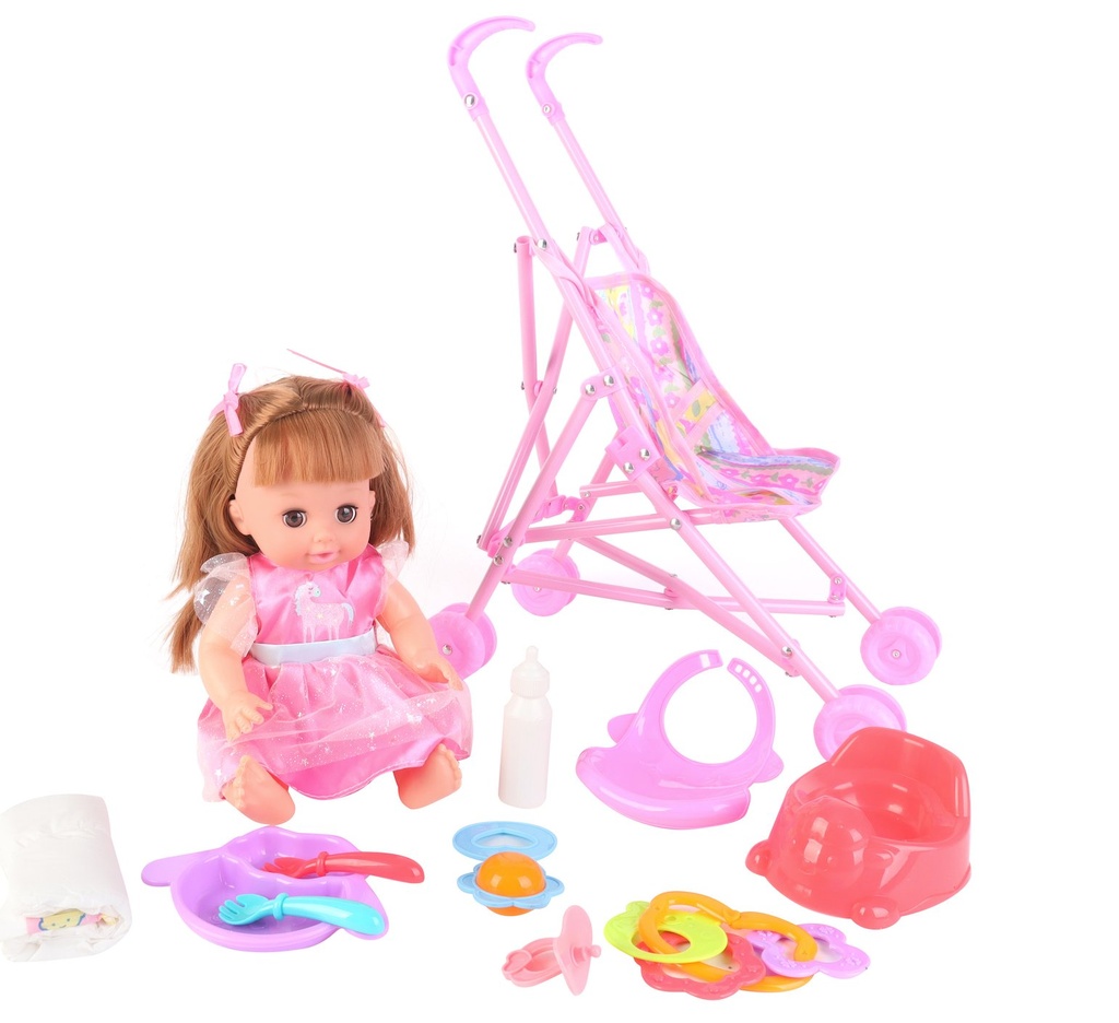 BABYDALL DOLL & HIS STROLLER
