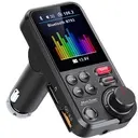 [10139 ZEN49] Bluetooth 5.0 Car FM Transmitter with QC USB, TF, Bass & LCD
