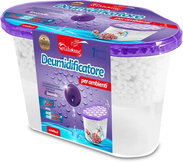 Deshumidificateur d’ambiance lavande 400 ml