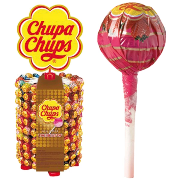 Chupa Chups présentoir 200 pièces assorties