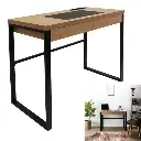 [HD3722 ZEN49] Bureau en bois et métal
