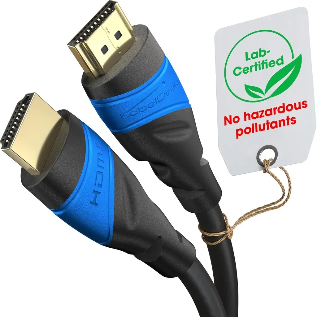 Câble HDMI 8K KabelDirekt – 4K120Hz / 8K60Hz 3M