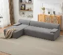 [PHK_ 35STCB7A-A+B] XXL Modular Corner Sofa