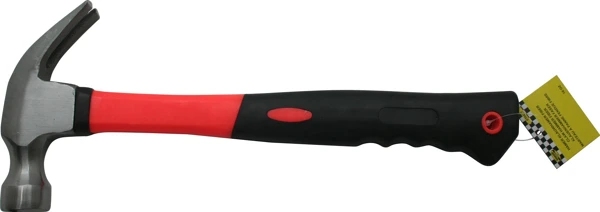 Orange fiber claw hammer
