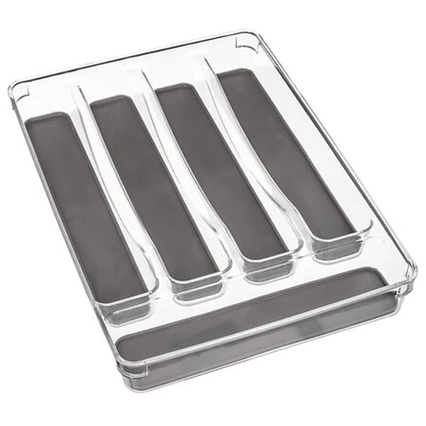Gray cutlery tray 5 compartments