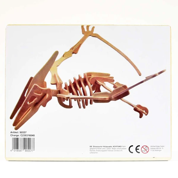 Puzzle bois dinosaure Ptéranodon
