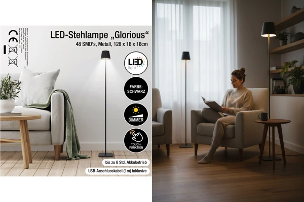 Glorious LED Floor Lamp