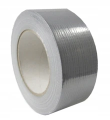 Ruban renforce argent 50mm/50m