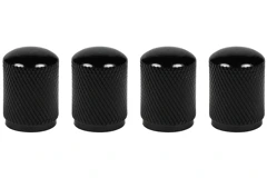 Black valve caps