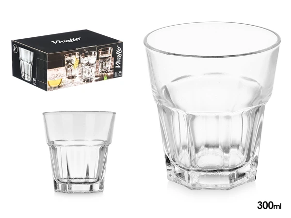 Glass cup 300 ml