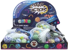 Jeu billes de verre