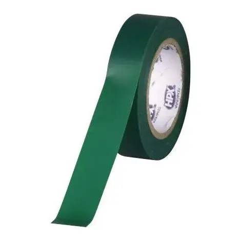 Ruban isolant | 15 mm x 10 m | PVC | vert
