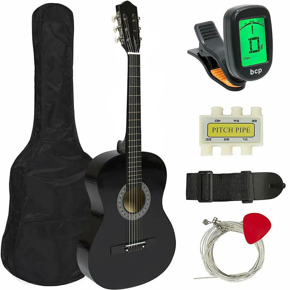 Acoustic guitar set for beginners