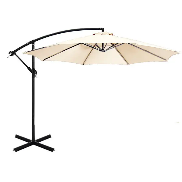 Hanging parasol 2.7 m cream
