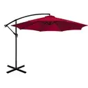 [HOP1000812-2 ZEN54] Hanging parasol 2.7 m red