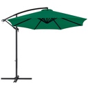 [HOP1000812-1 ZEN54] Parasol suspendu 2,7 m vert