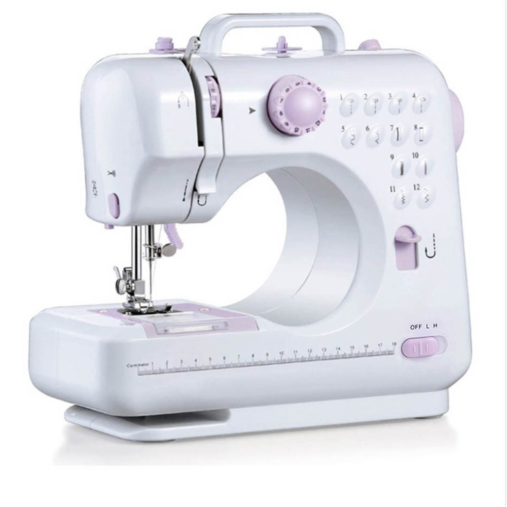 Mini sewing machine with accessories