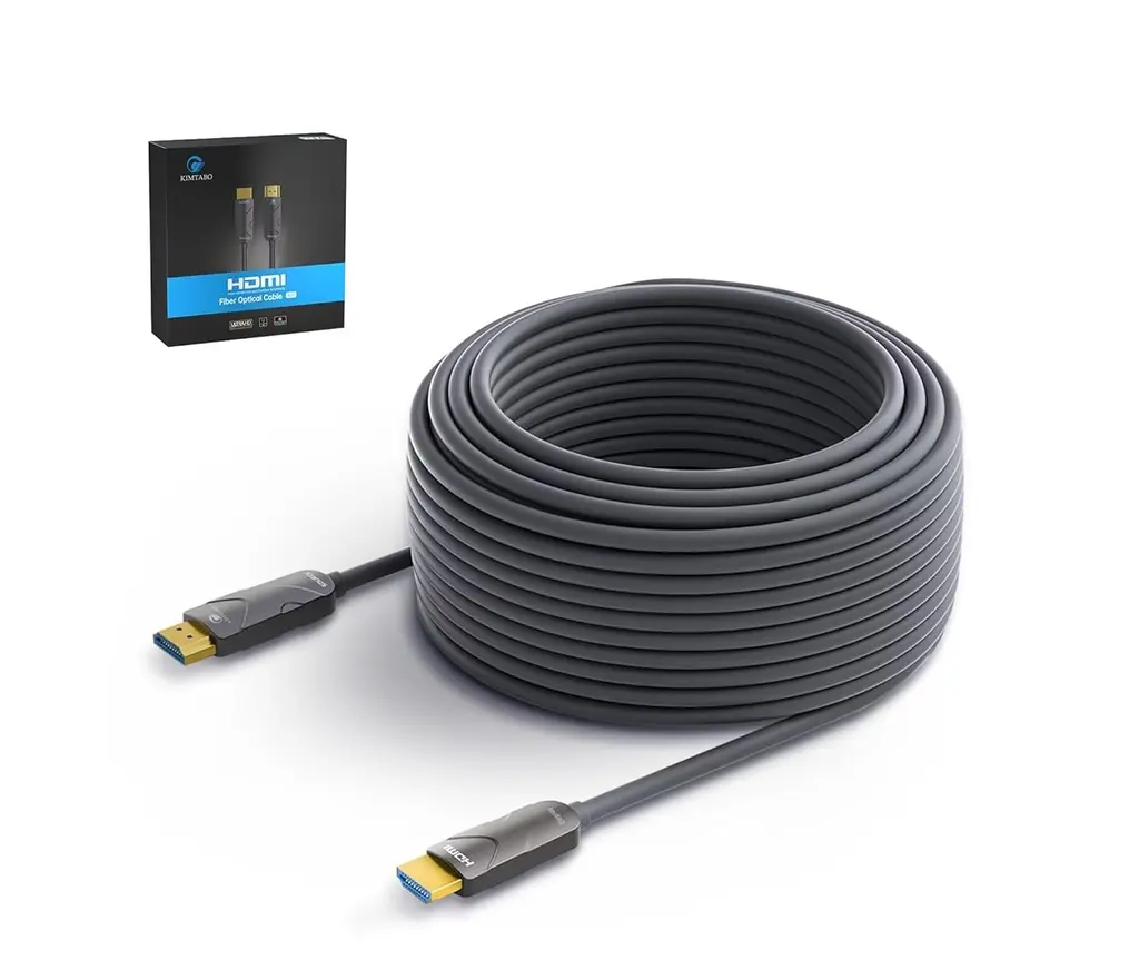 Câble HDMI Fibre Optique 30 m 4K 60 Hz Ultra Haute Vitesse - 18 Gbps
