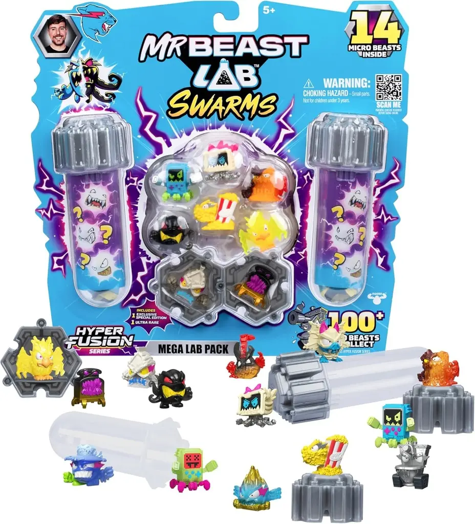 Figurine surprise MrBeast Lab Swarms série 3 Hyper Fusion