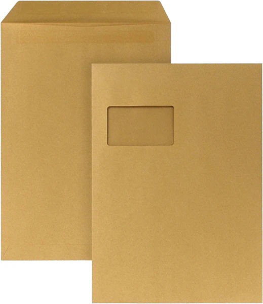 Brown envelope DIN C4