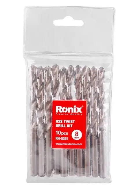 RONIX HSS Drill Bit Cobalt 8mm RH-5361