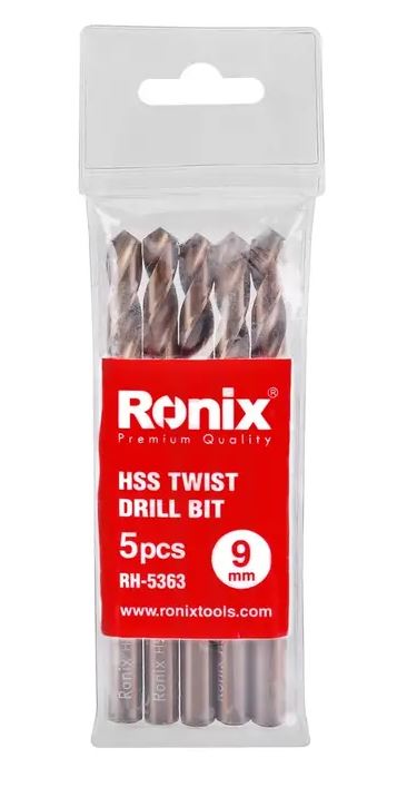 RONIX HSS Drill Bit Cobalt 9mm RH-5363