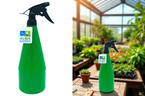 Spray bottle 1000 ml green