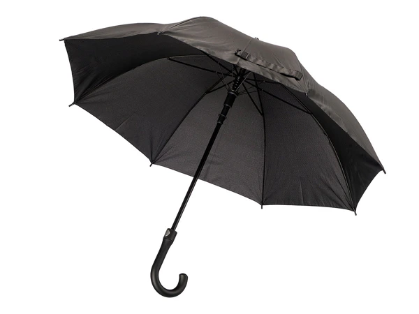 Black automatic long umbrella