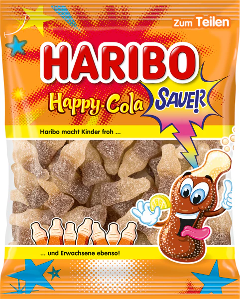 Haribo Happy Cola Sour sachet 175 g