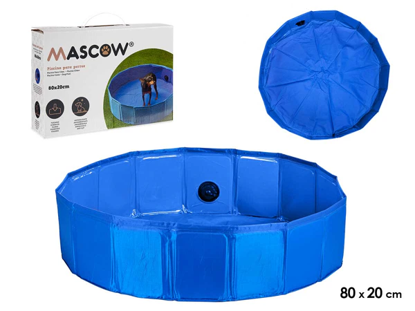 Foldable dog pool 80 x 20 cm