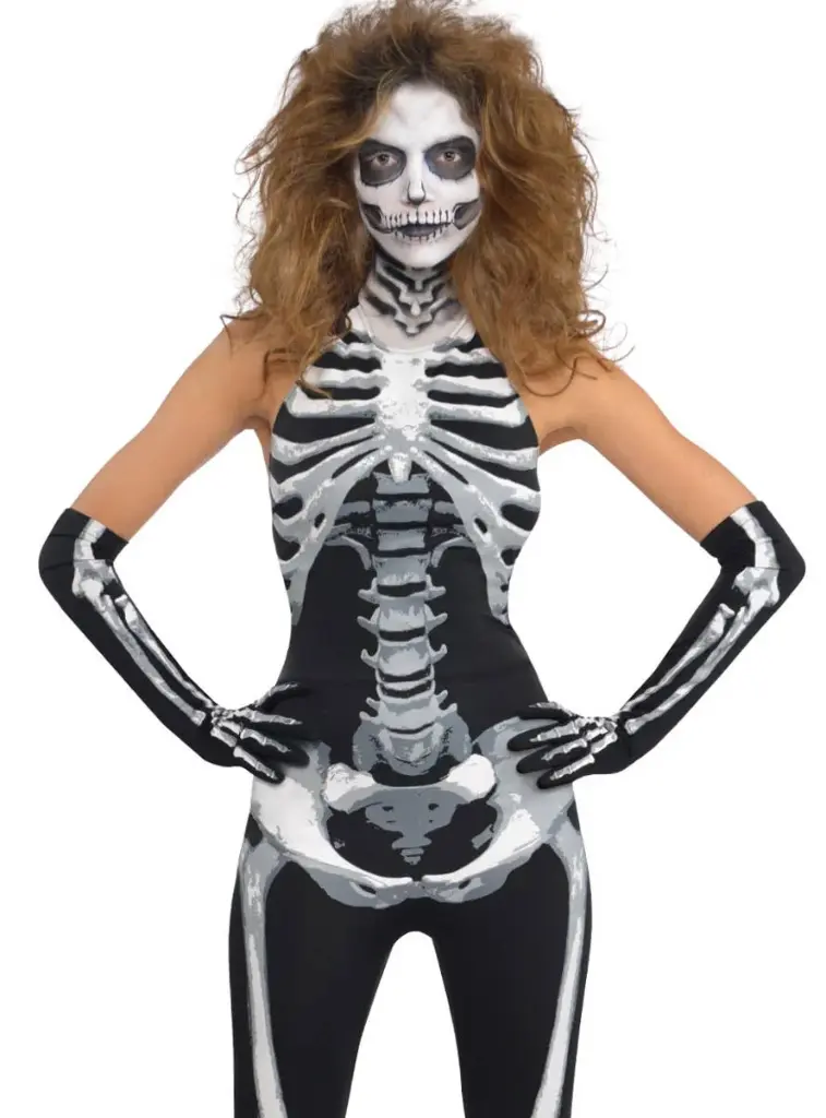 Costume adulte squelette bebe taille M
