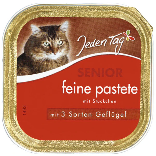 Patee for senior cats 100 g in tray